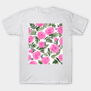 pink rose T-Shirt